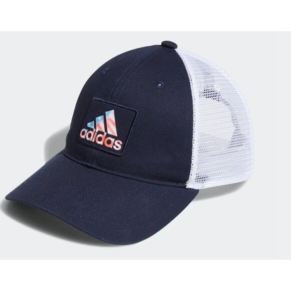 ADIDAS MEN'S AMERICANA MESH SNAPBACK 3 STRIPES UNISEX GA5626 - Picture 1 of 9